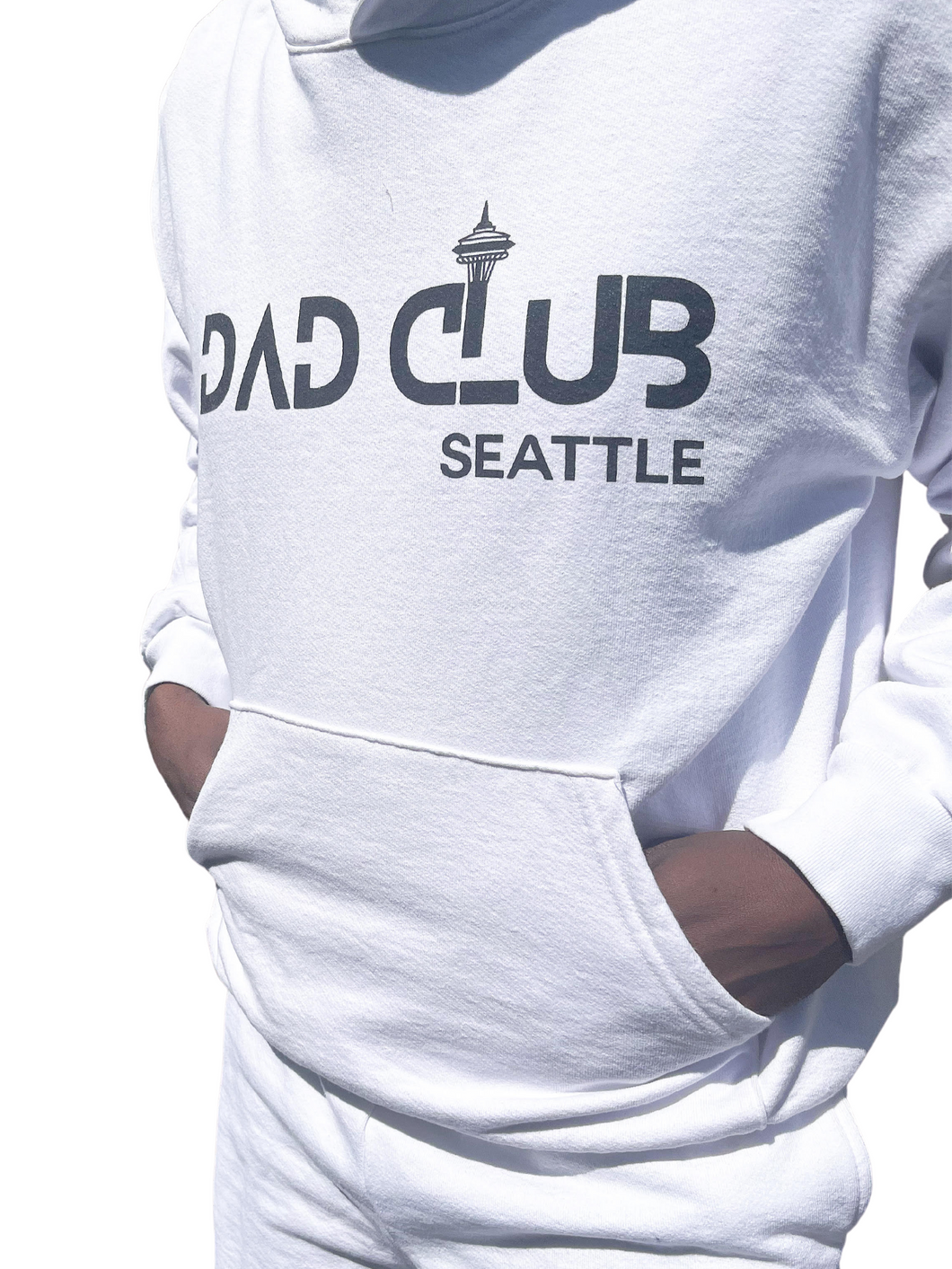 Dad Club: Rain White [Hoody]