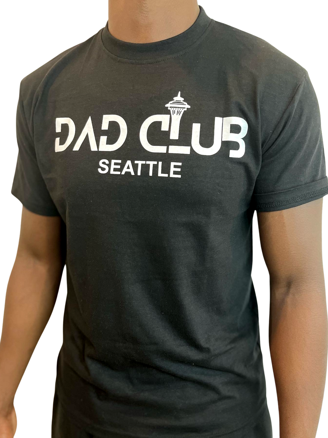 Dad Club: Belltown black short sleeve tee-shirt