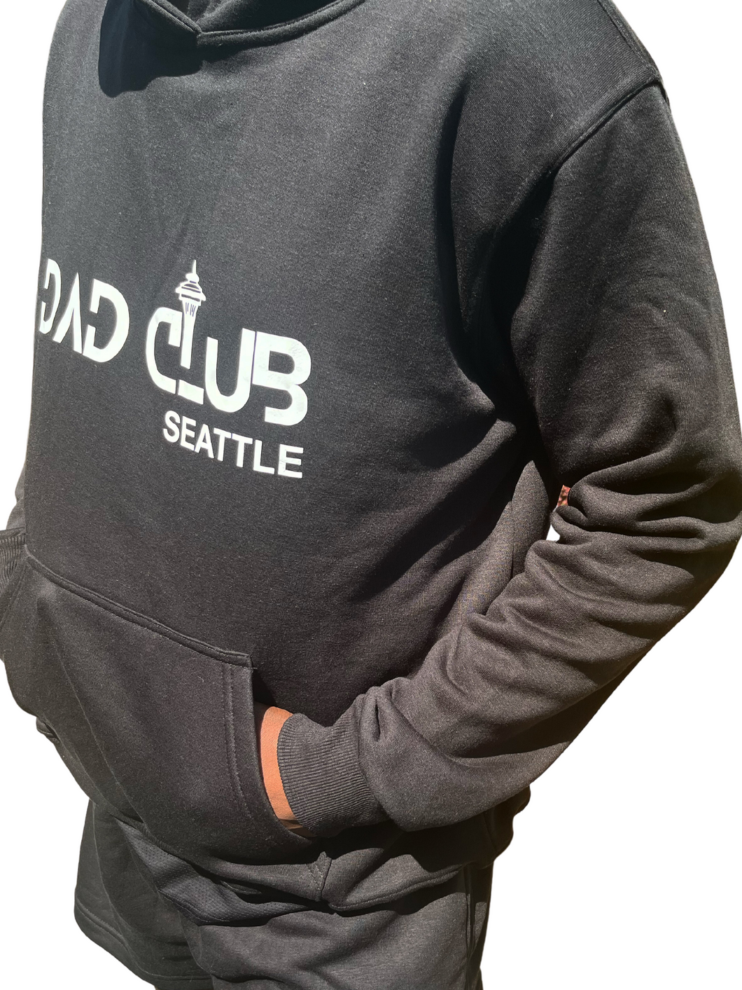 Dad Club: Belltown Black [Hoody]